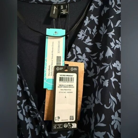 Vero Moda Holly Long Sleeve Dress - Picture 5 of 6